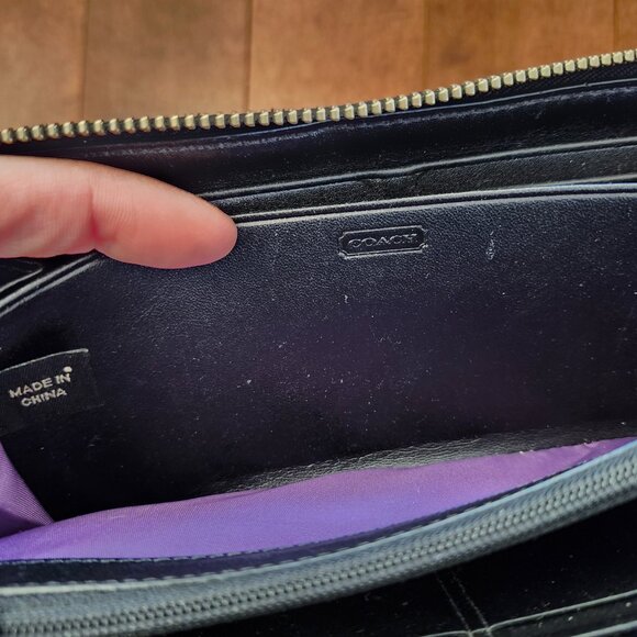 Coach Ashley black leather wallet - Picture 11 of 11